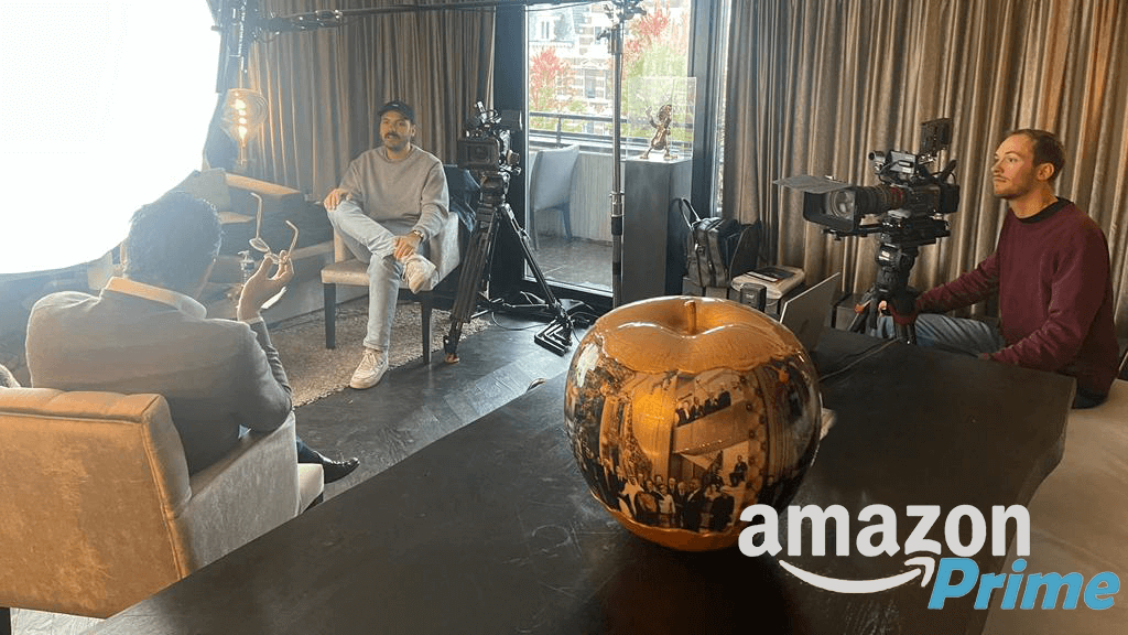Filming for Amazon Prime Documentary started!